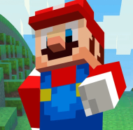 Super Mario MineCraft Runner